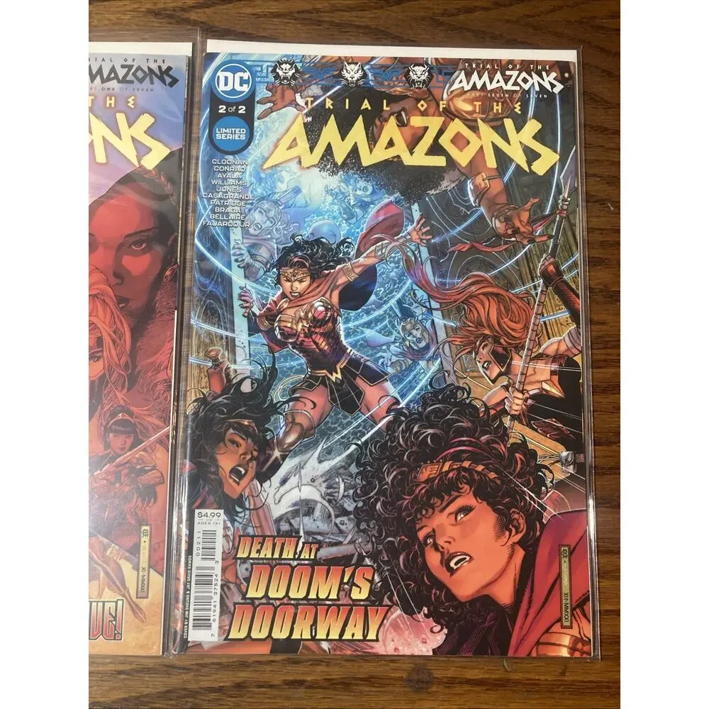 Trial of the Amazons Complete Set DC #1 & 2 Covers A 2022